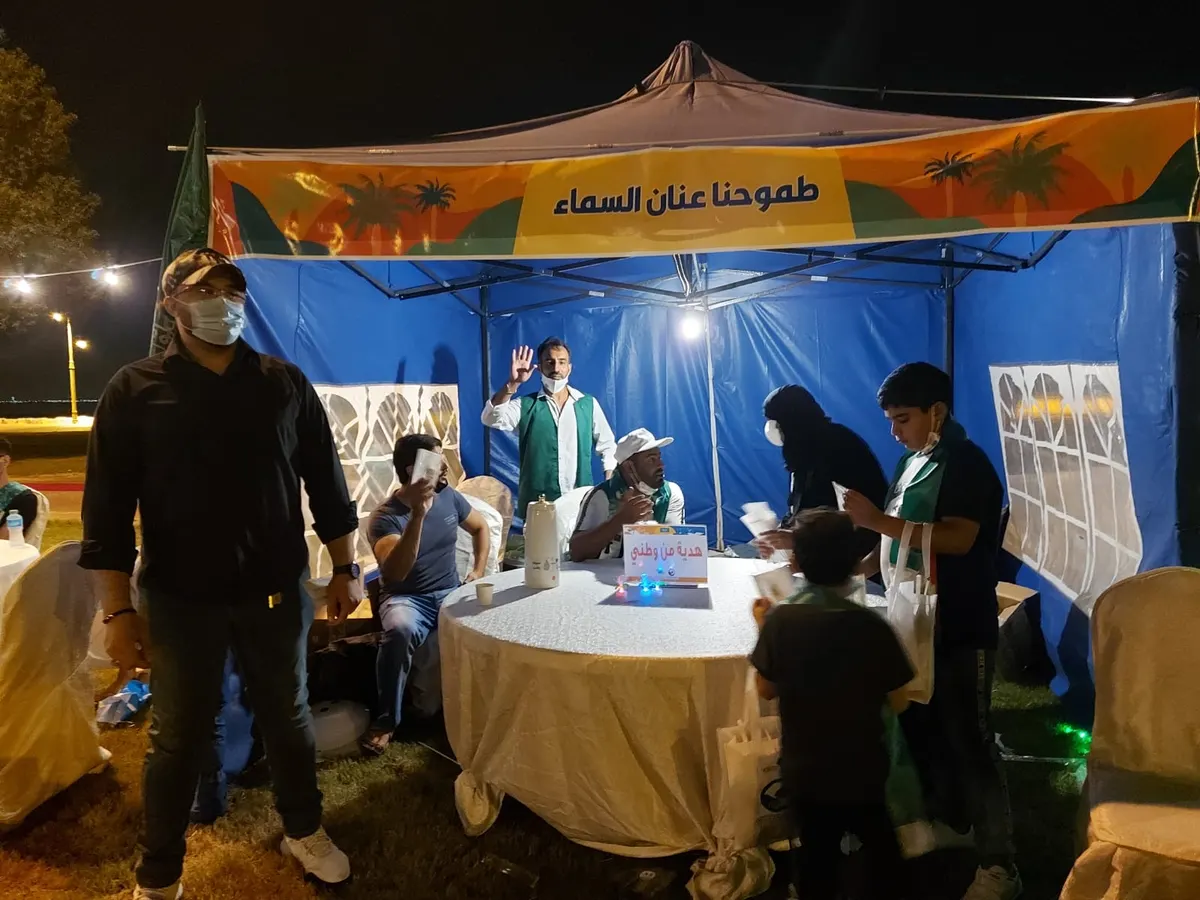 7 أركان ضمن فعاليات ”بناء“ احتفاءً باليوم الوطني في القطيف