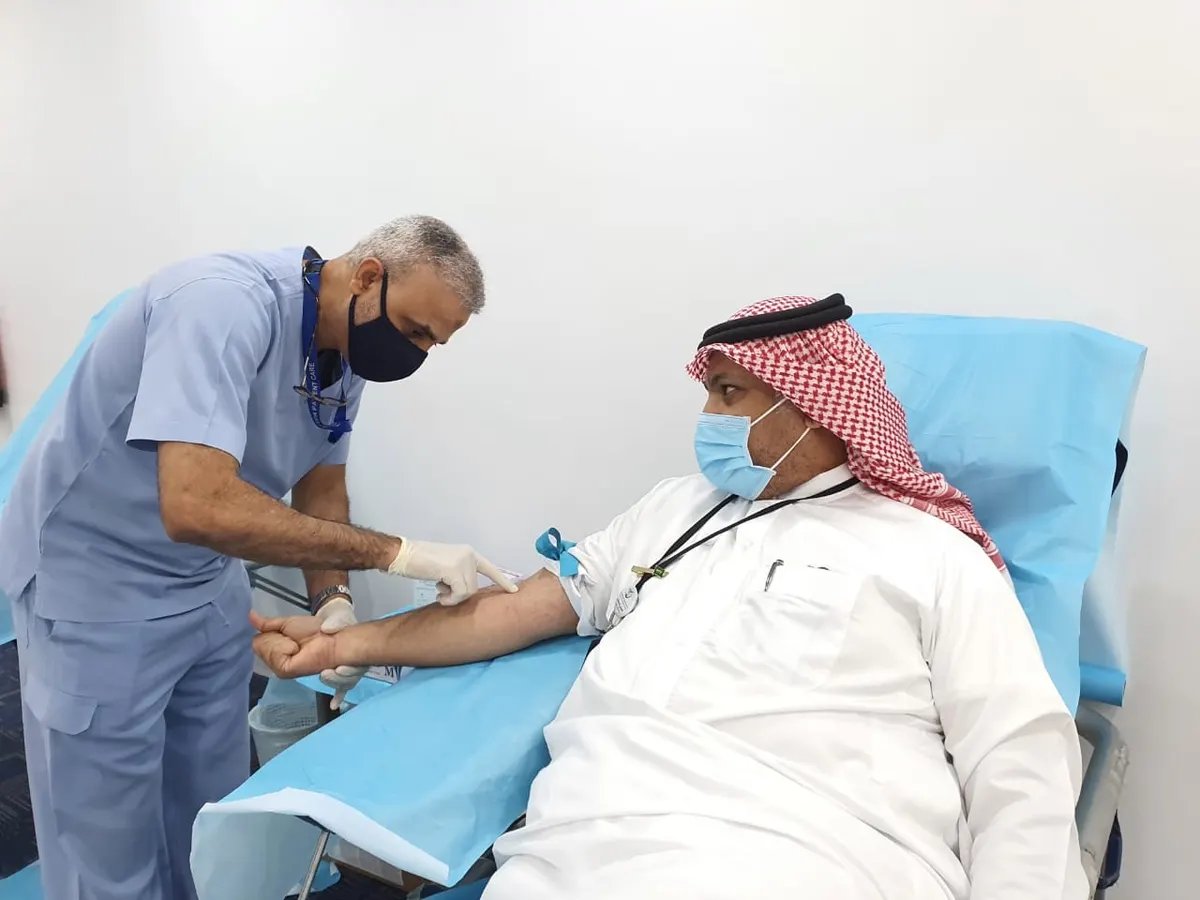 تدشين وحدة تبرع بالدم في ”صحي سيهات 2“