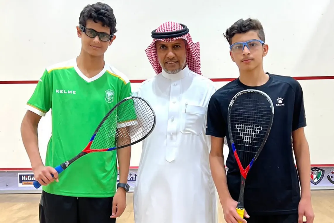 بقيادة آل نصفان وآل عباس.. أخضر الإسكواش يسيطر على خليجية الناشئين
