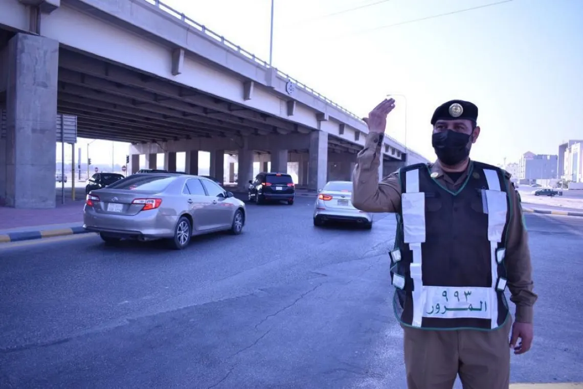 «المرور»: الكاميرات ترصد مخالفات لوحات المركبات غير السعودية