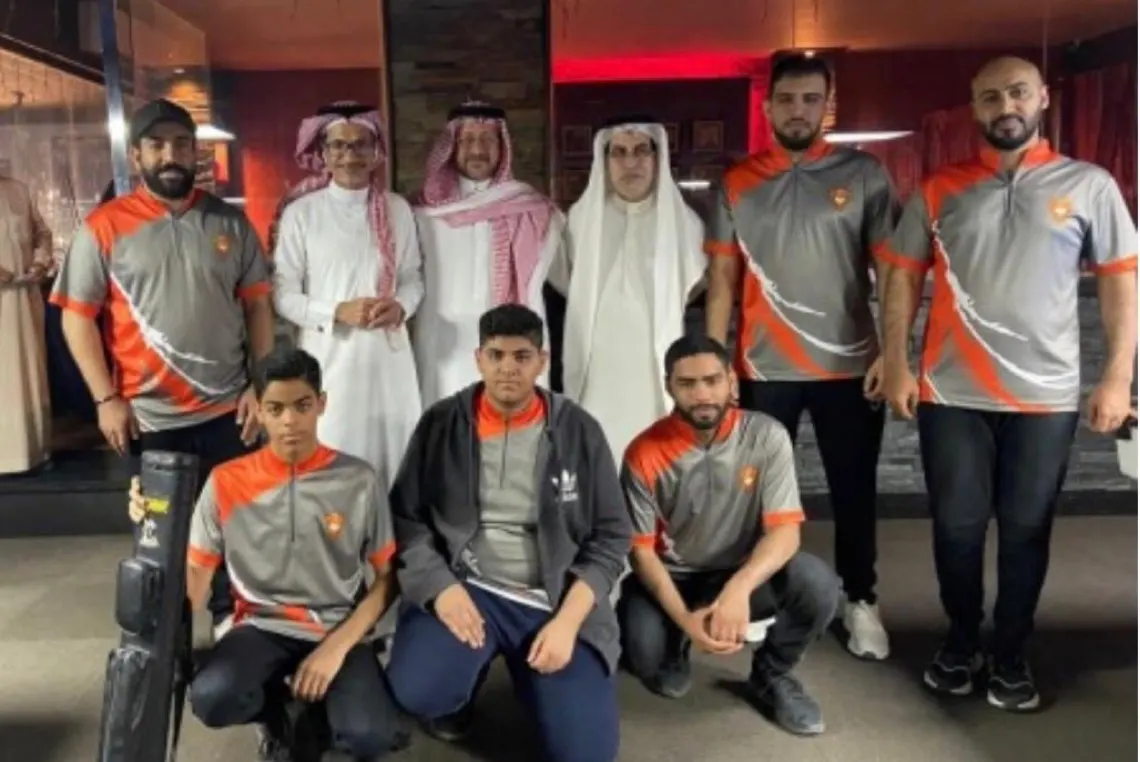 مضر يتصدر الترتيب العام للبلياردو