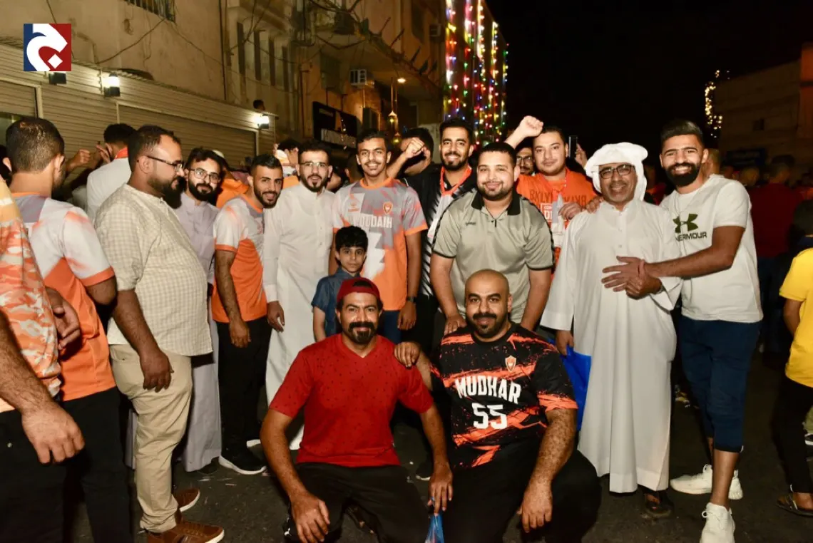 شاهد.. كيف استقبل أهالي القديح ”المضراويين“ بعد فوزهم