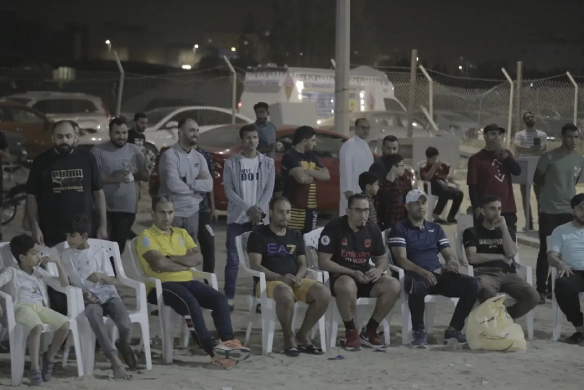 الحضور الجماهيري يتألق في مهرجان الزواج الخيري بجزيرة تاروت