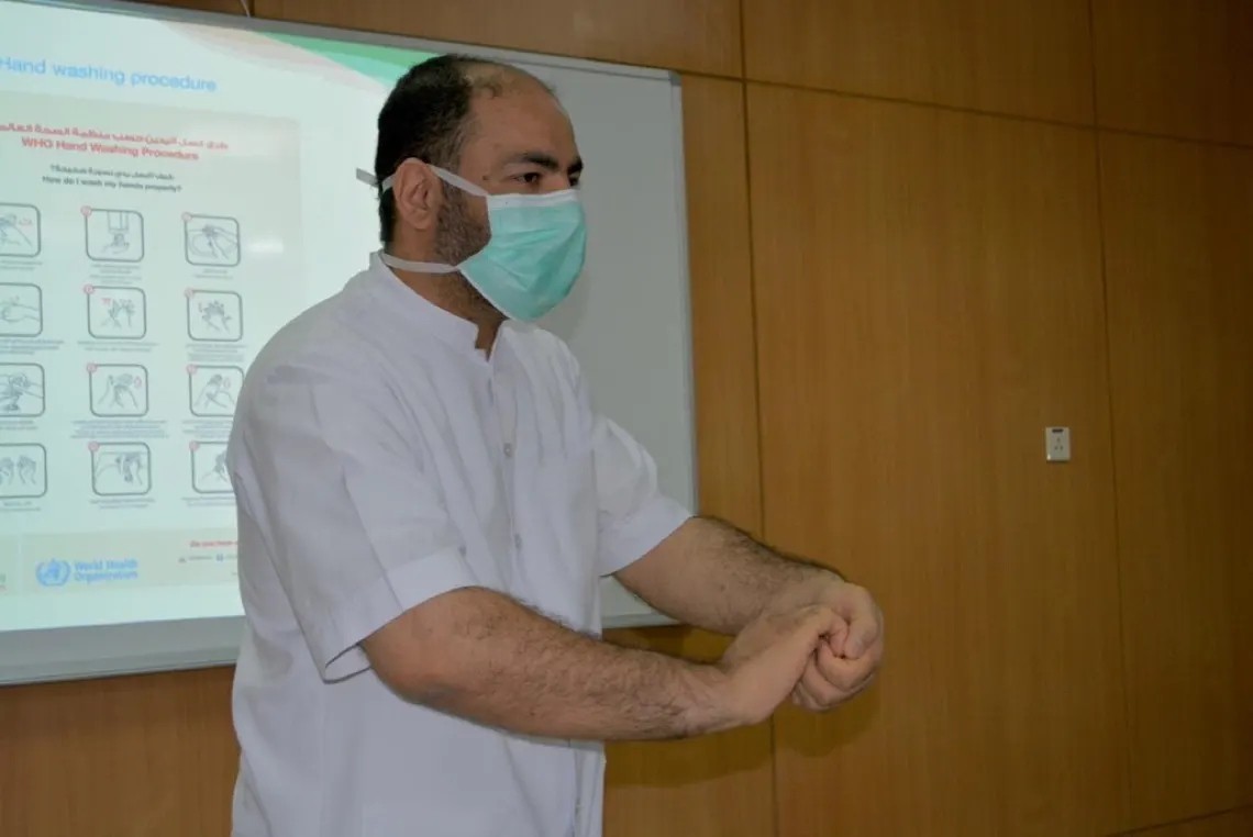 ”وقاية“ تلزم العاملين بالصحة بإجراءات صارمة لمكافحة العدوى