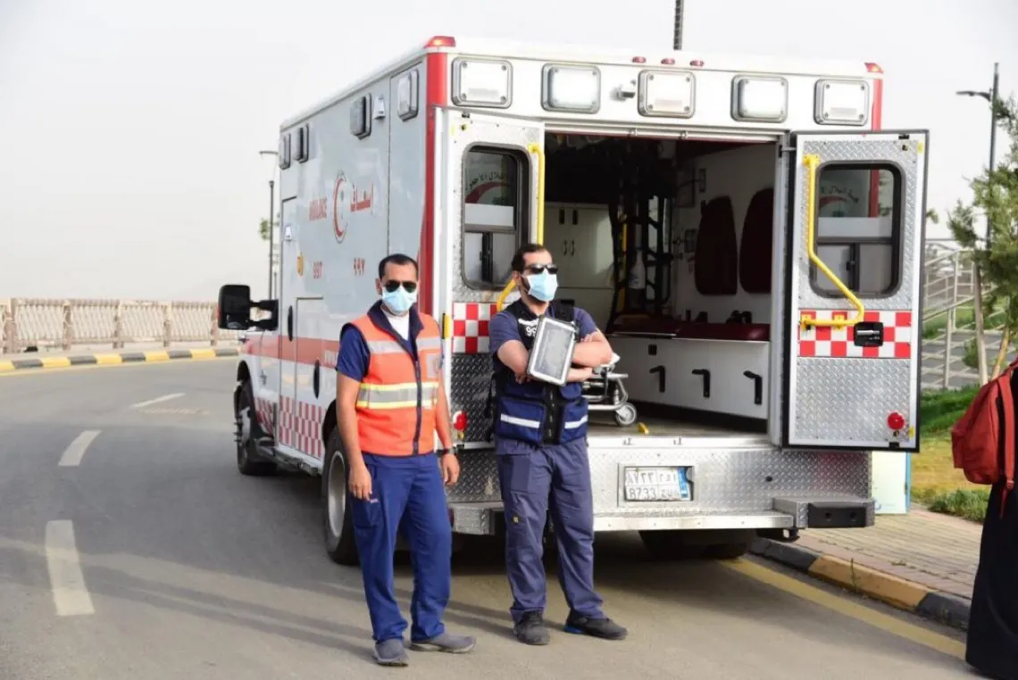 خطة توسعية بالهلال الأحمر لمواجهة الطوارئ
