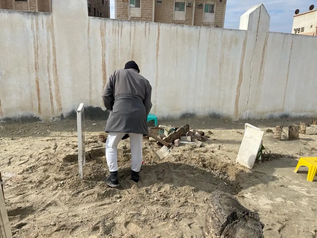 إغلاق مقبرة الجارودية مؤقتًا بسبب أضرار الأمطار