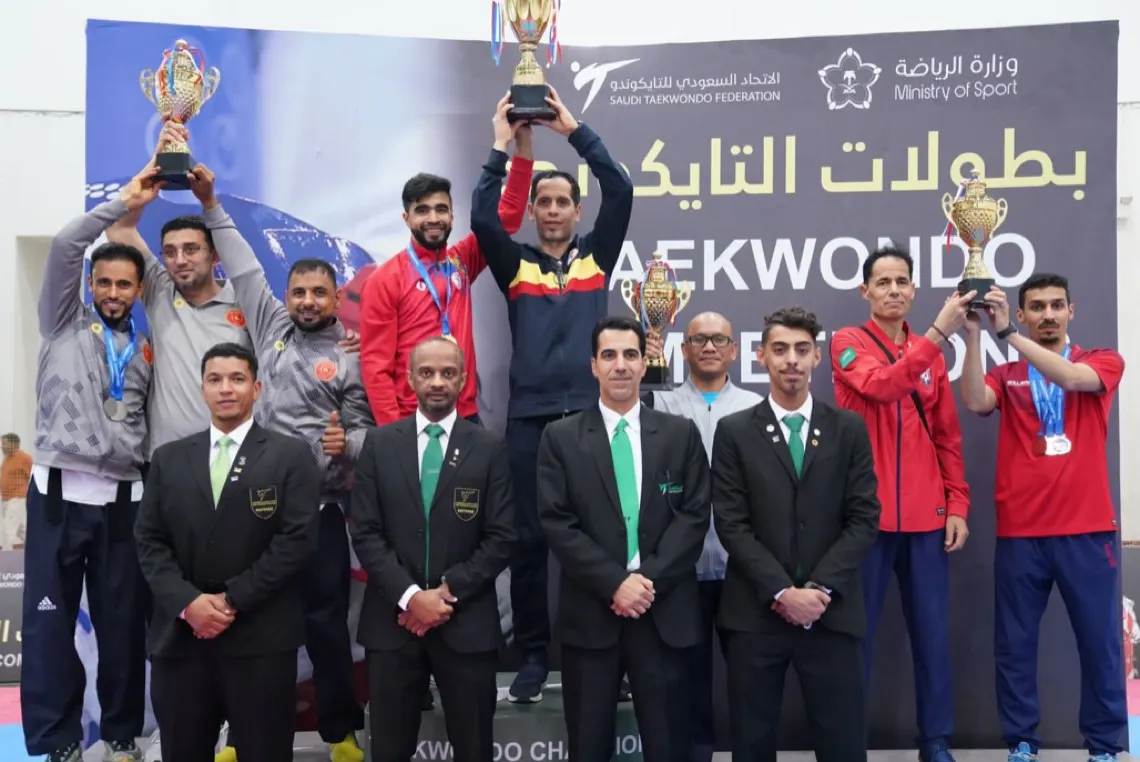 تايكوندو الترجي بطلاً لـ كأس التميز ال 21