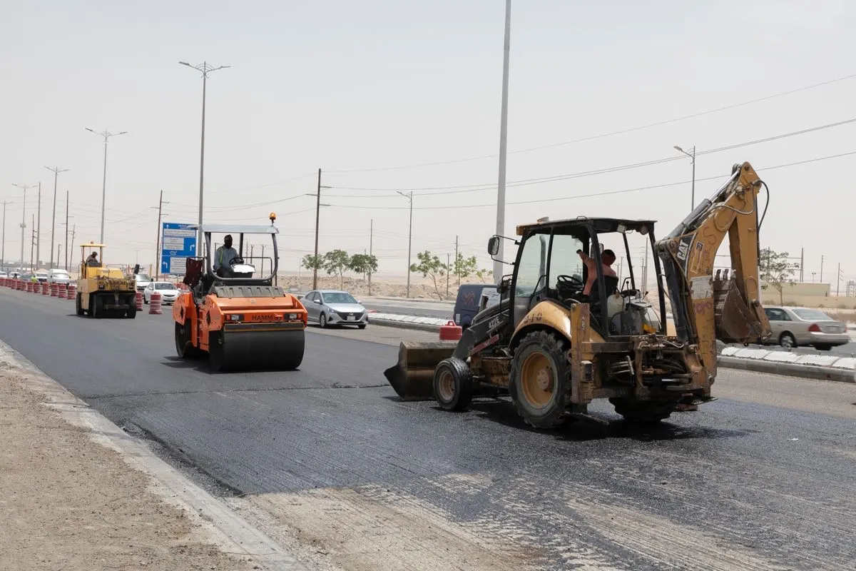الأحساء.. 40 % إنجازًا في تقاطع طريقي «الملك عبد الله» و«الأمير نايف»