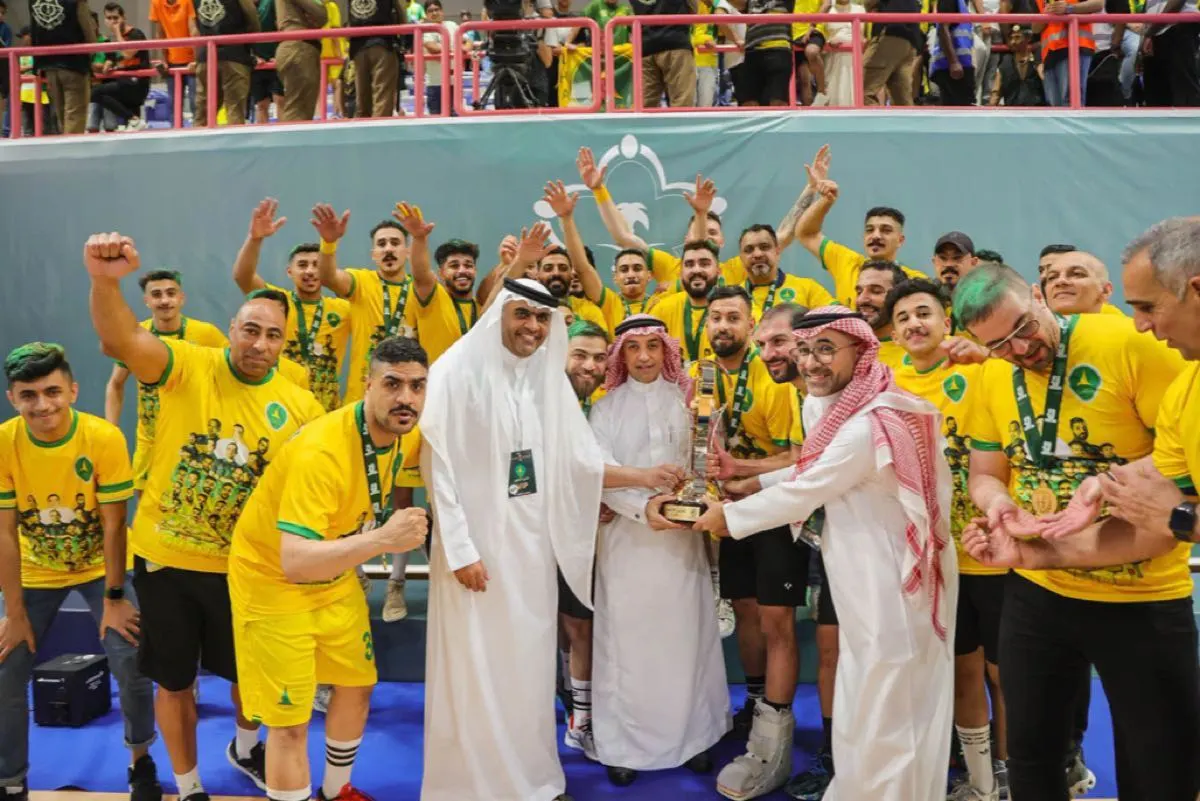 الخليج يتوج بكأس الاتحاد السعودي لكرة اليد للموسم الثاني على التوالي