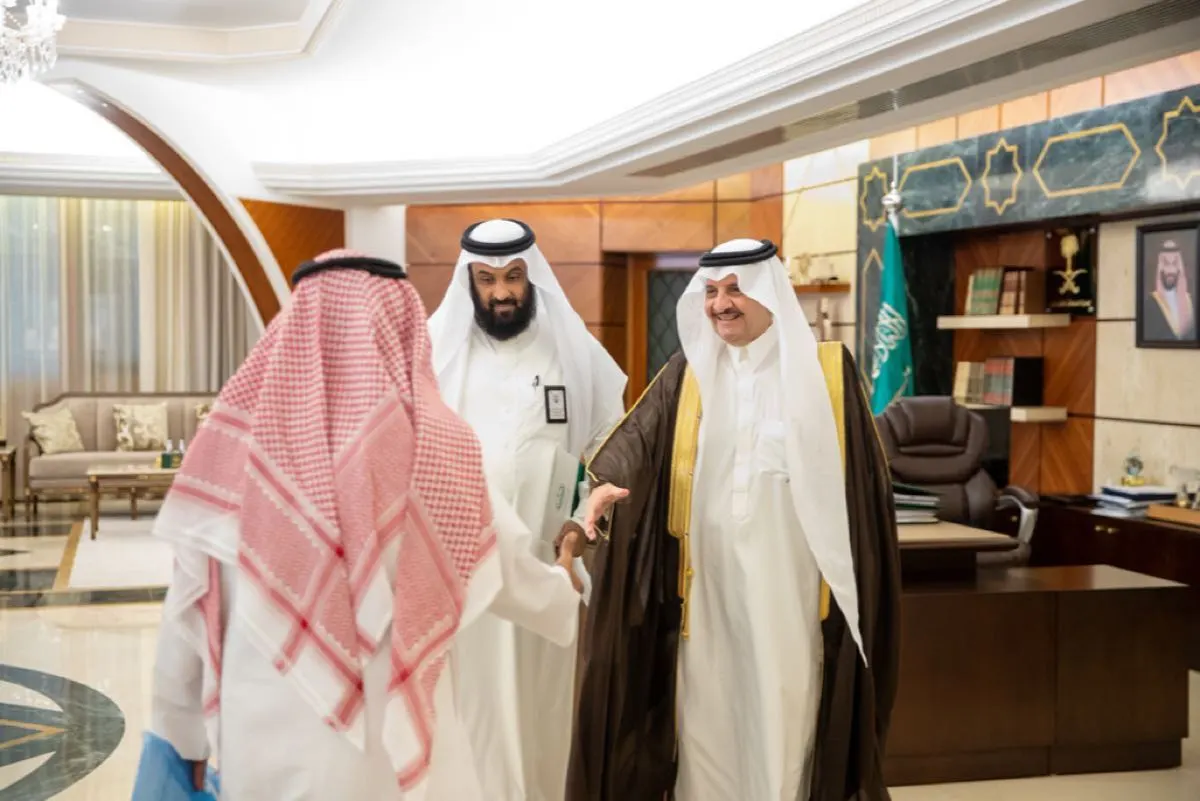 أمير الشرقية يستقبل المتنازل عن قاتل ابنه.. ويؤكد: العفو من شيم الكرام