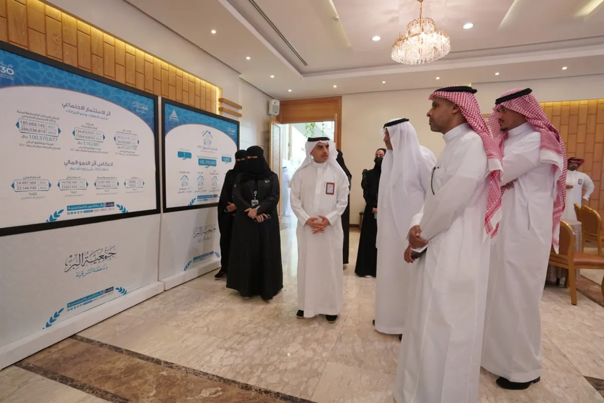 نائب وزير «الموارد البشرية» يبحث إنجازات «بر الشرقية» التنموية