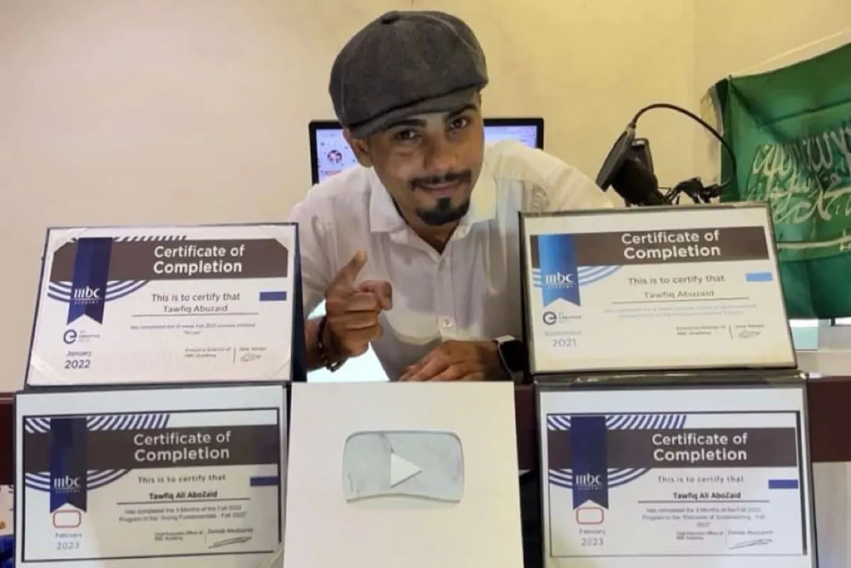 21 مليون مشاهدة تُهدي «أبو زيد» درع اليوتيوب الفضي