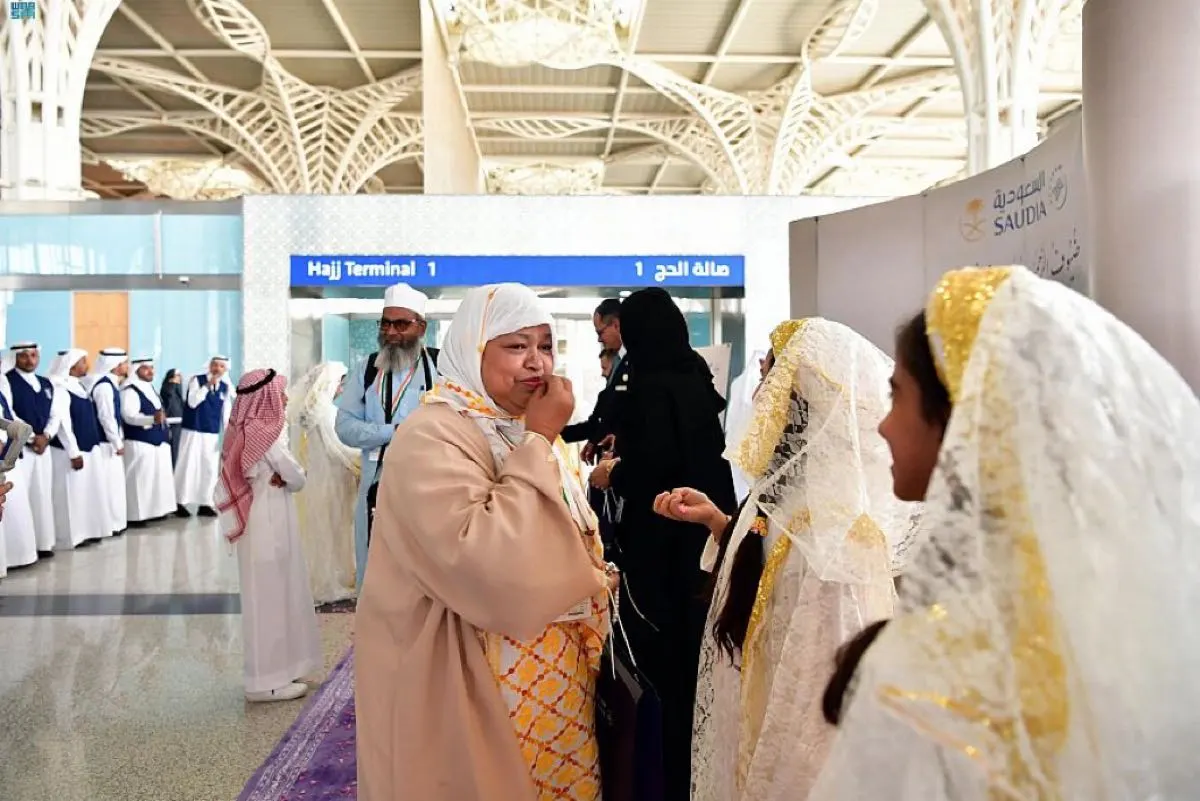 وصول أكثر من 660 ألف حاج إلى المدينة المنورة