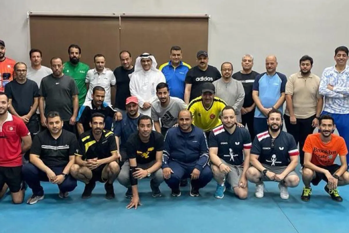 50 مدرباً يشاركون في دورة التدريب الدولية لكرة الطاولة في الرياض