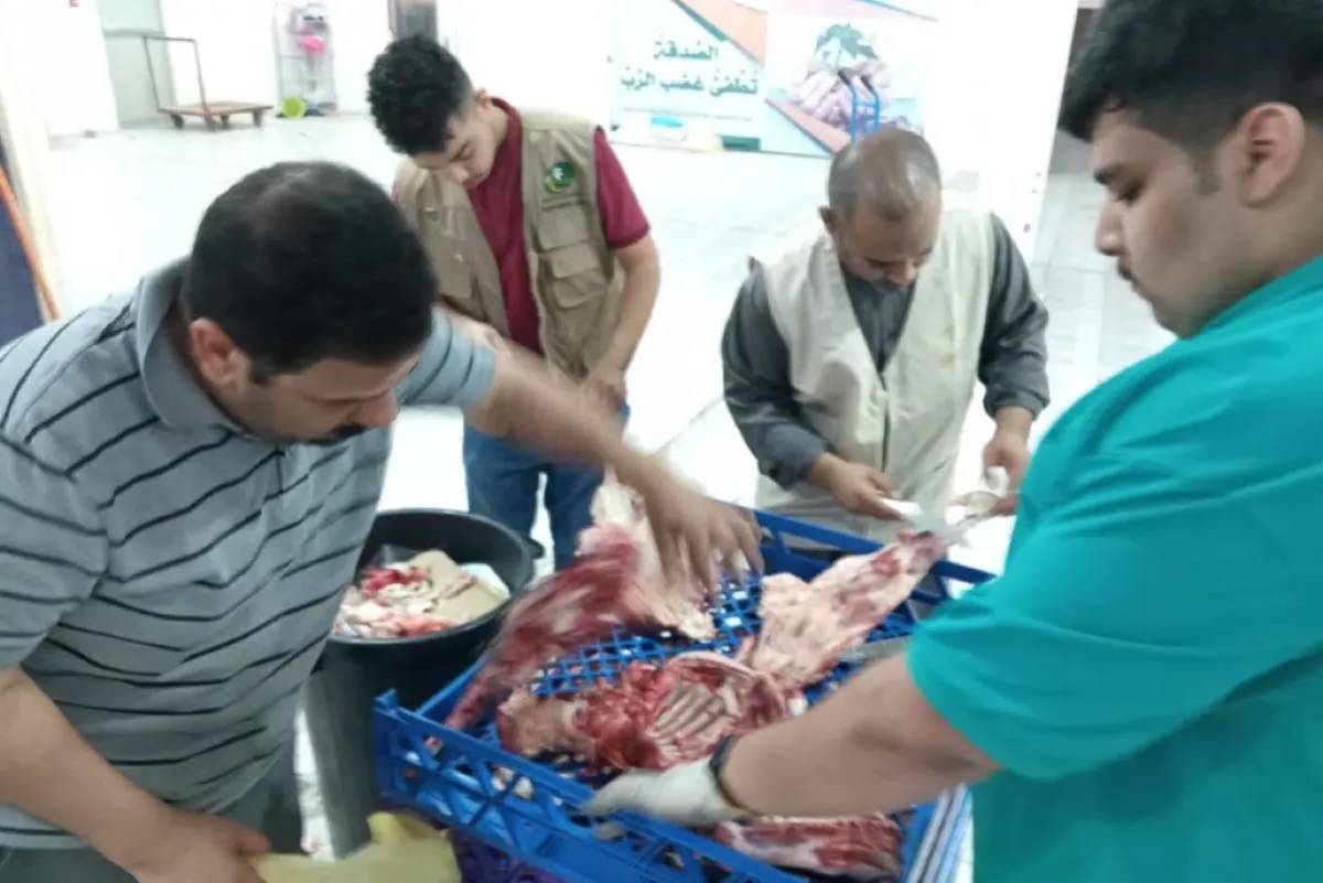 820 أسرة مستفيدة من 627 أضحية لـ «بر الفيصلية»