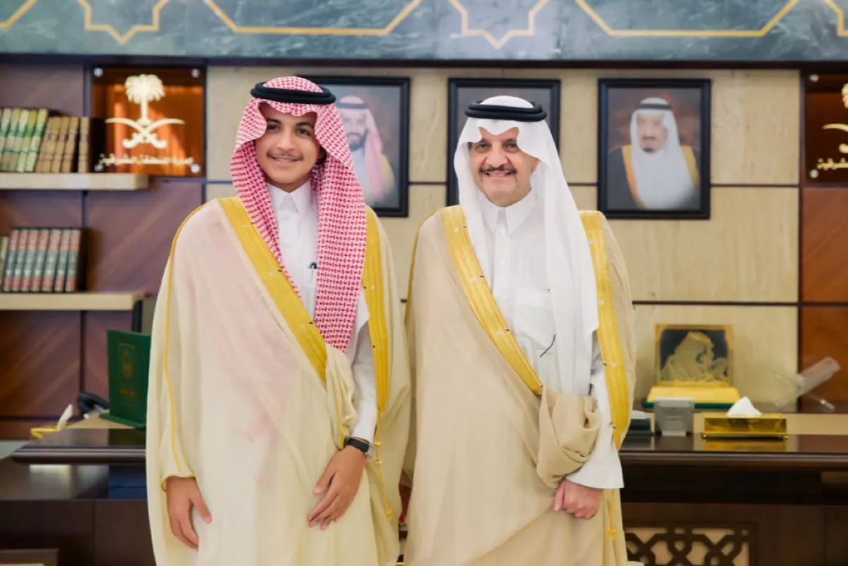 أمير الشرقية يستقبل الطالب الحائز على المركز الأول ب «آيسف 2023»