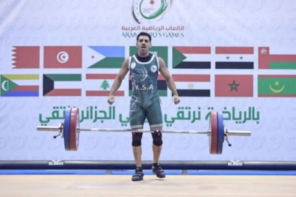 سراج آل سليم ينتزع ذهبية وزن 61 كجم بدورة الألعاب العربية