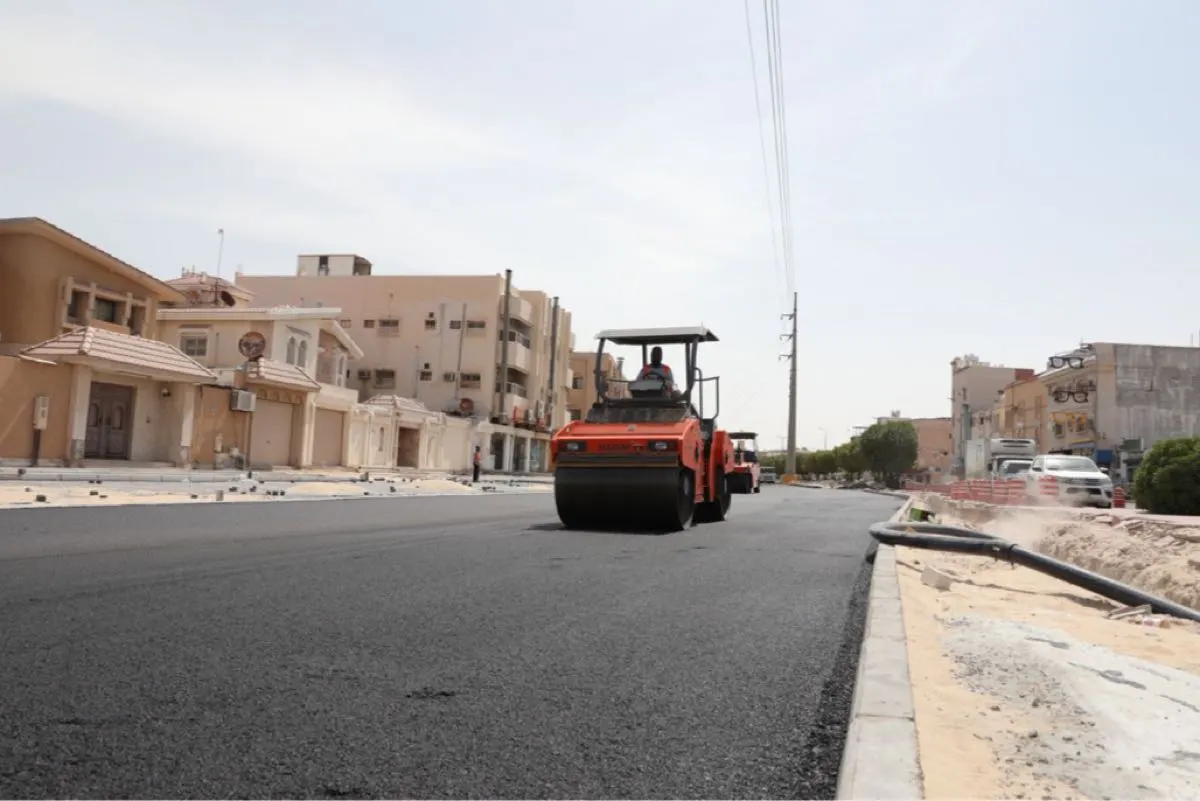 62% إنجازًا في مشروع رفع كفاءة طريق «الملك عبدالعزيز»