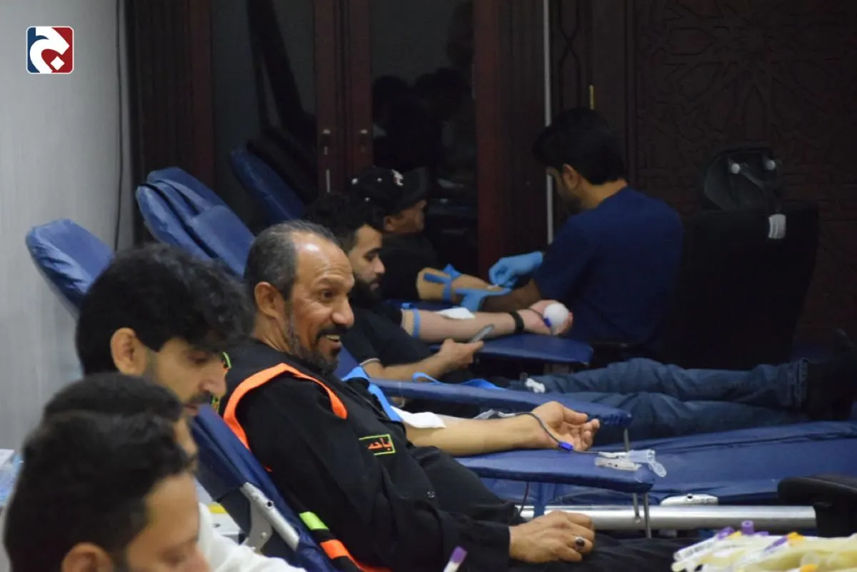 67 متبرعا في ثاني ليال حملة التبرع بالدم بصفوى