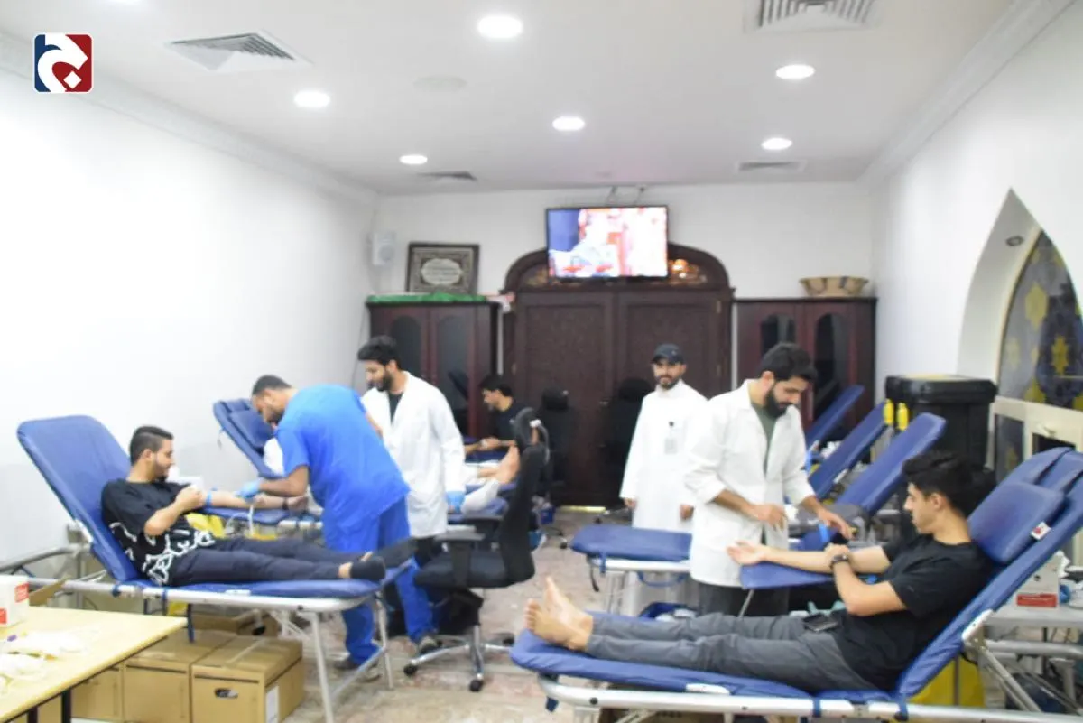 بالصور.. 333 متبرعا بالدم في اختتام حملة التبرع بالدم بصفوى