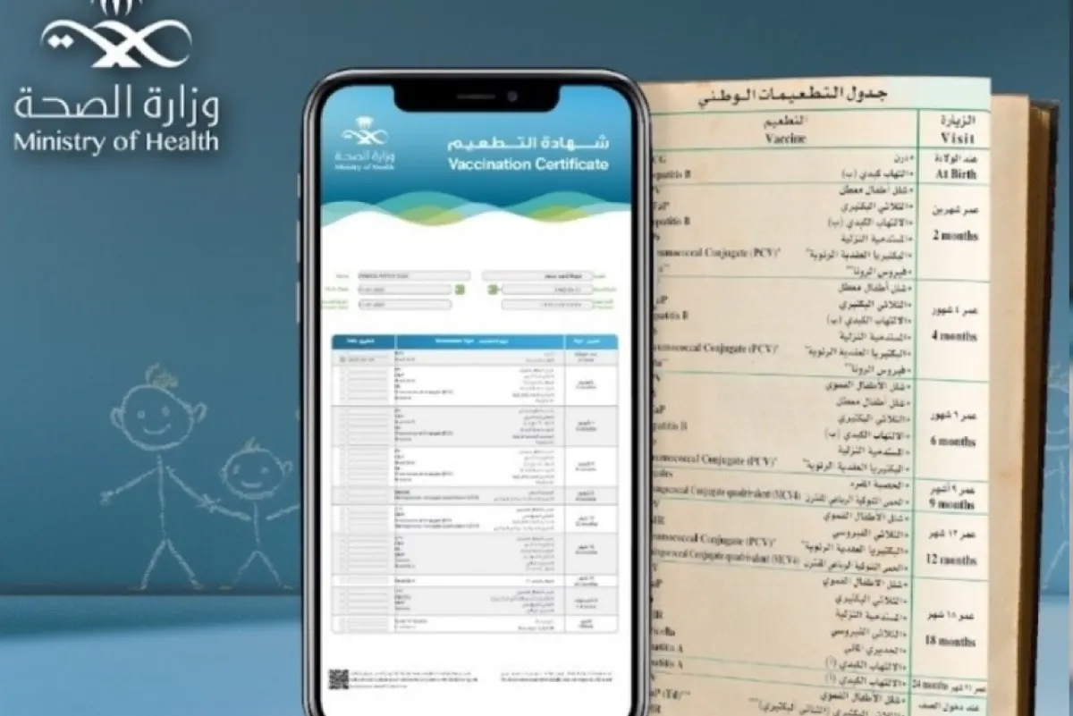 ”الصحة“ توجه بسرعة تحويل كرت التطعيمات الورقي إلى إلكتروني