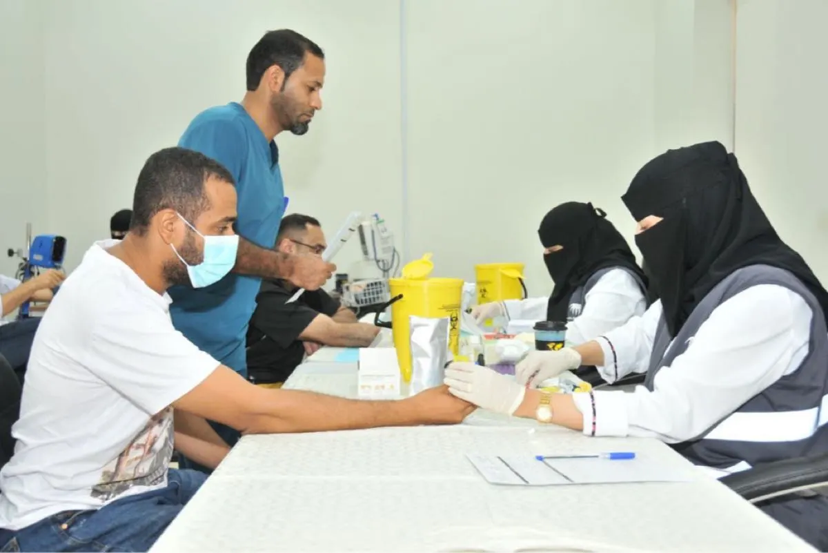 92 متبرعاً في الليلة الأولى لحملة ”النجاح“ الخامسة بالاحساء