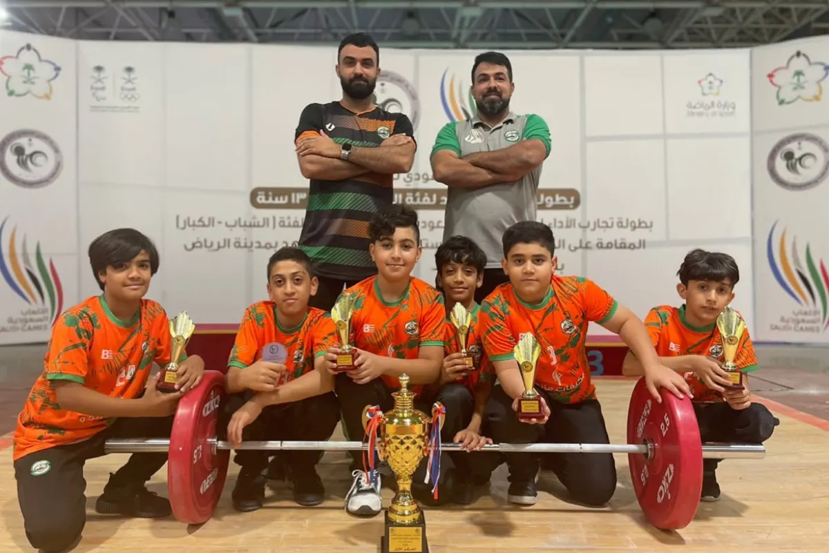 أثقال النور أبطالاً لبطولة كأس بطل الأبطال للناشئين