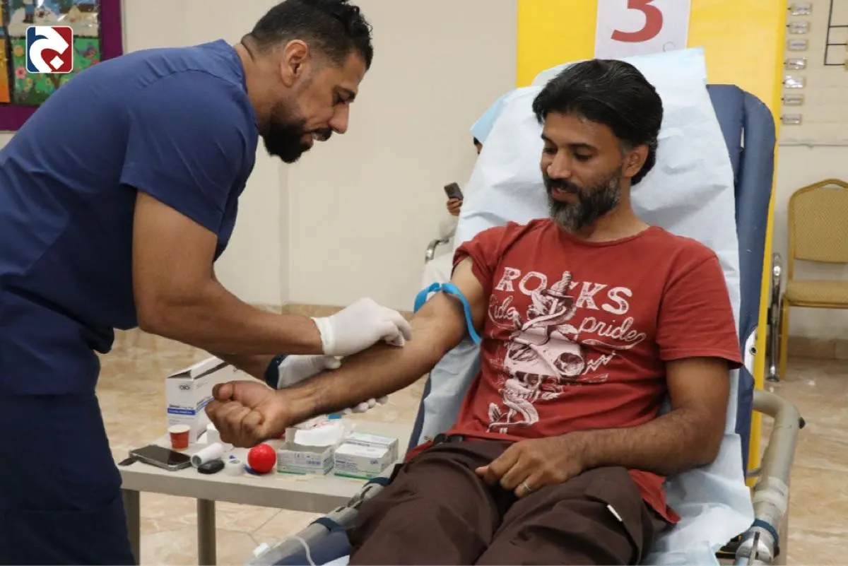 118 متقدم في الليلة الأولى لحملة ”تاروت“ السابعة للتبرع بالدم