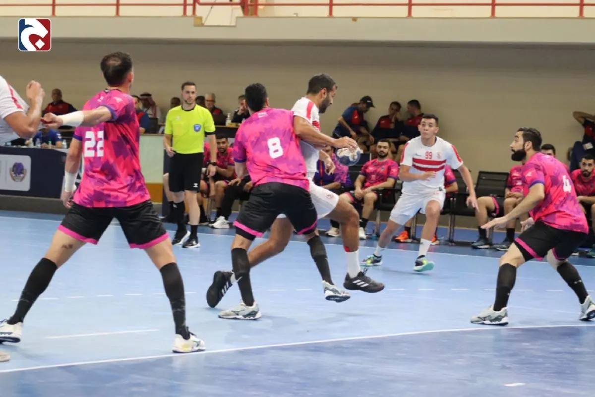 ”الهدى“ يتعثر أمام الزمالك في البطولة العربية لكرة اليد