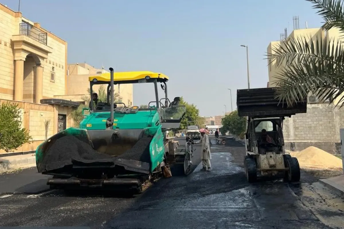 القطيف.. رفع كفاءة شوارع «الخويلدية» بمساحة 27000م²