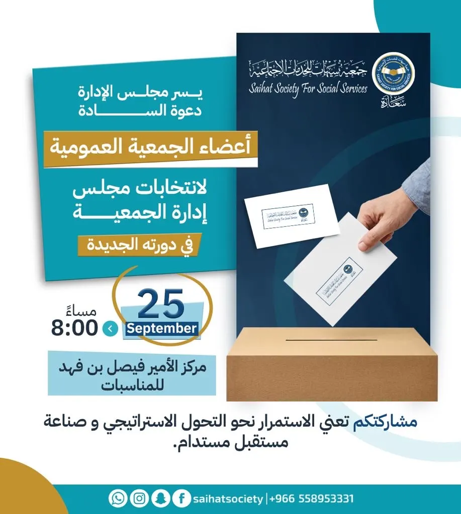 18 متنافسًا على 9 مقاعد في انتخابات مجلس «سعادة»
