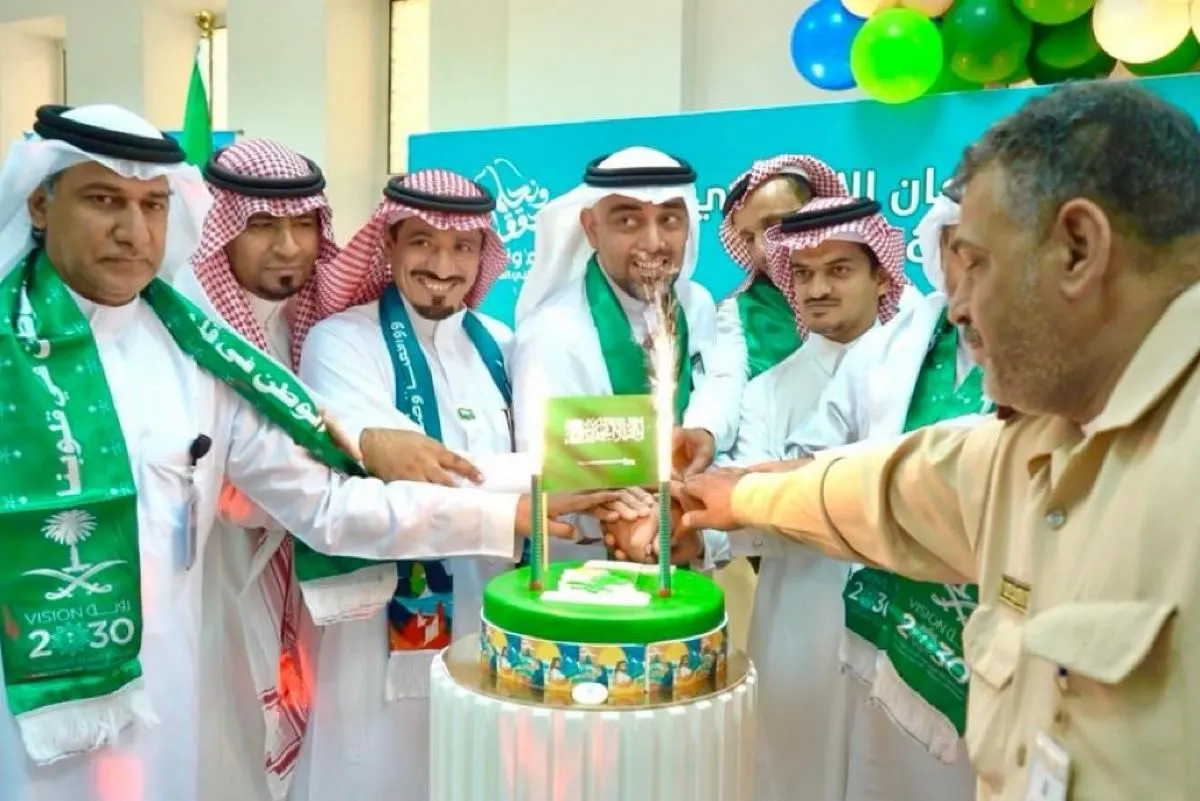 اليوم الوطني 93.. محاكاة مسيرة البناء والتطوير في «ضمان القطيف»