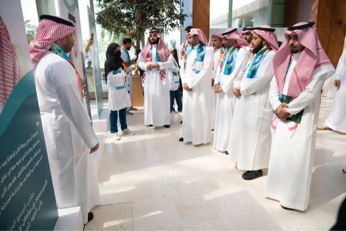 600 زائر لمعرض ”الصحة في عيون الوطن“ بالدمام