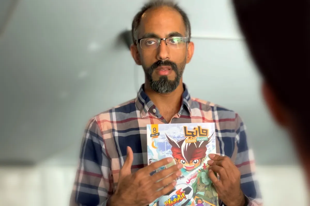 الرسام المدن.. ”رسم المانجا“ بات يجسد الثقافة السعودية «فيديو»