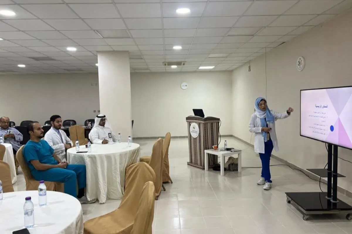 محاضرة توعوية عن الصحة النفسية للطفل في التأهيل الشامل بالدمام
