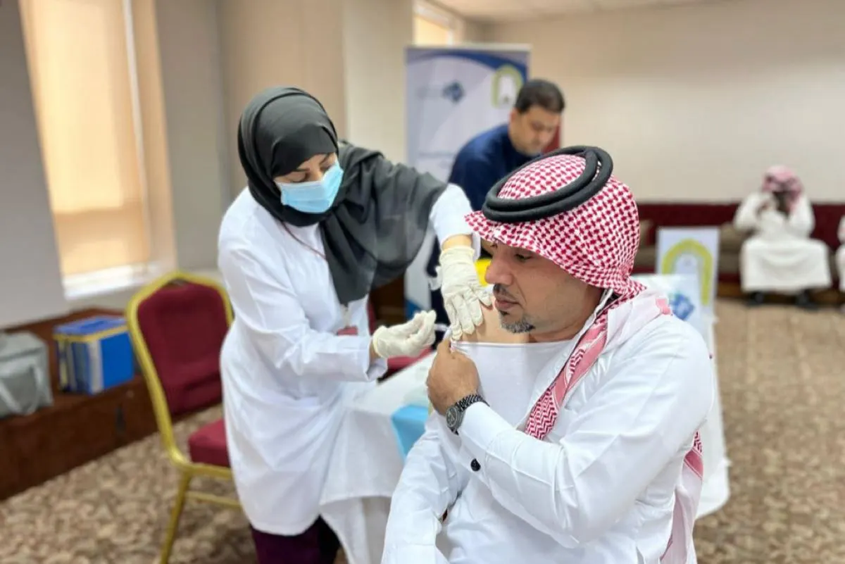 توفير لقاح الأنفلونزا الموسمية بمساجد الأحساء