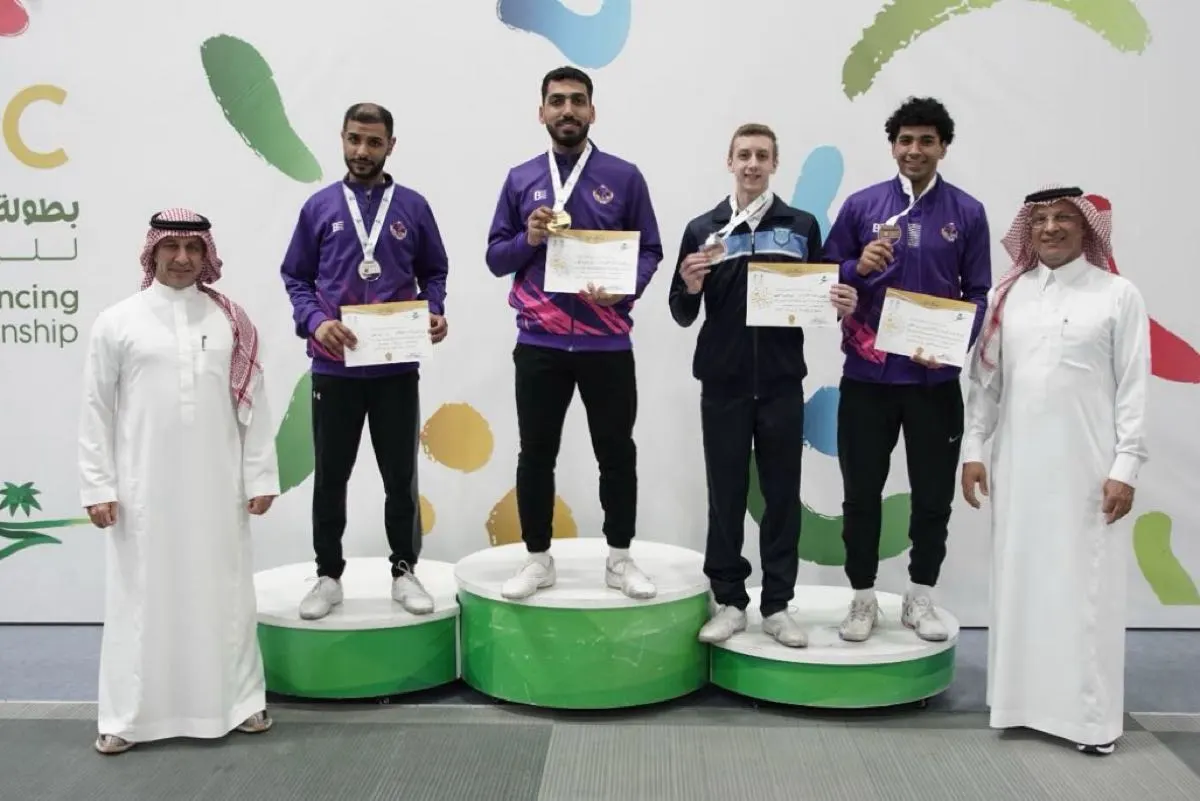 ”الهدى“ مسيطر.. تعرف على أبطال الجولة الذهبية في بطولة المملكة للمبارزة