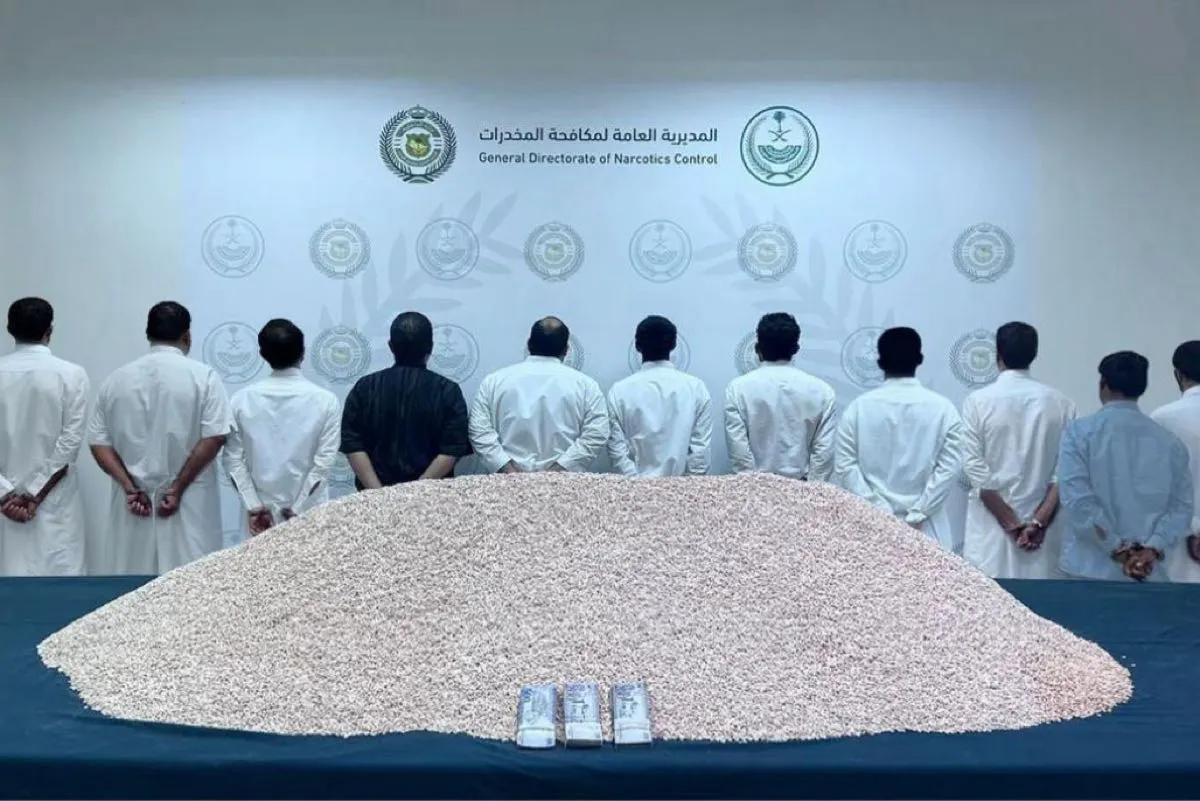 مكافحة المخدرات: ضبط 3,86 مليون قرص إمفيتامين مخدر..