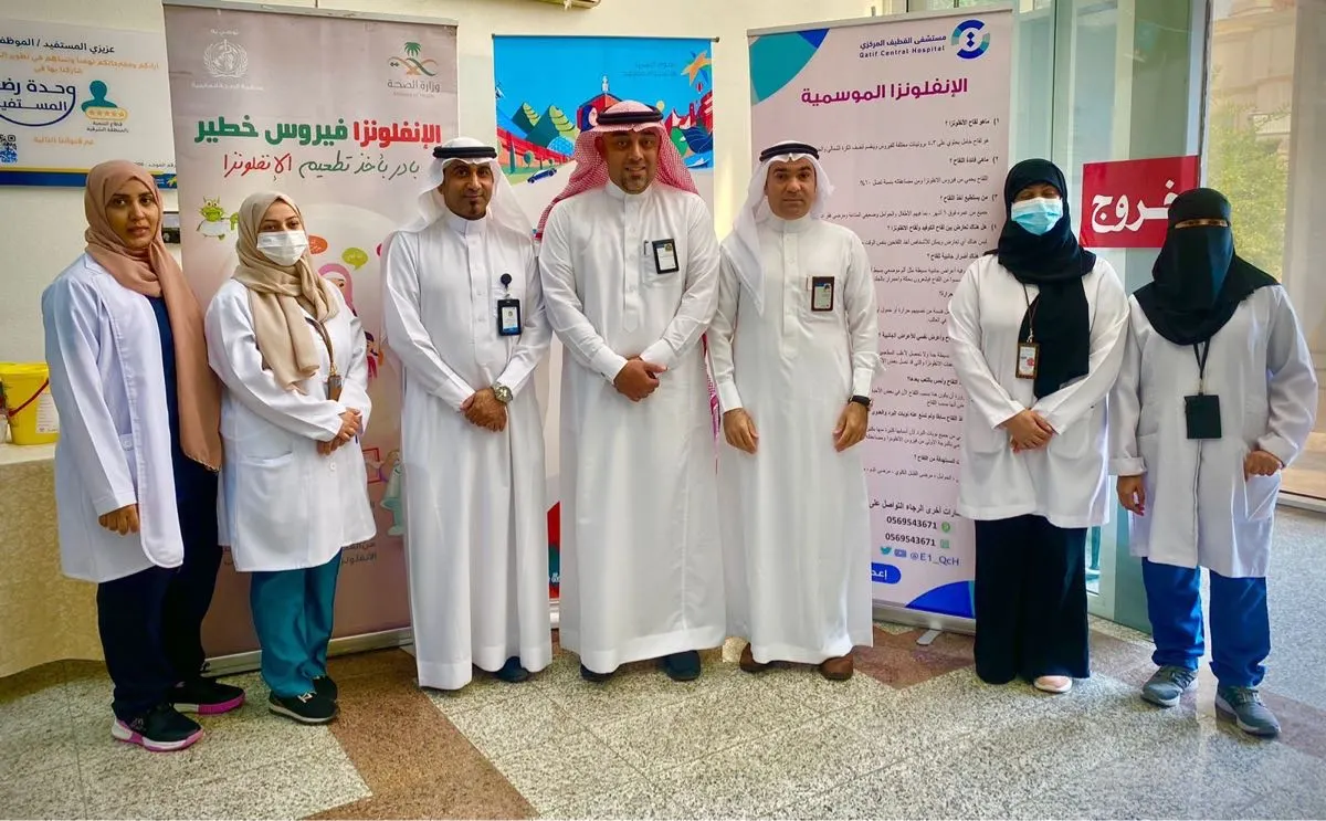 تطعيم 33 من منسوبي «ضمان القطيف» ضد الإنفلونزا الموسمية