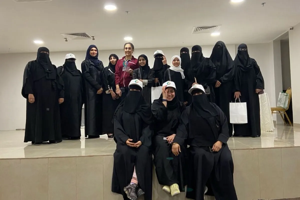 «عشتار تاروت» يعرّف 50 سيدة بأهمية الرياضة والمشي الصحي