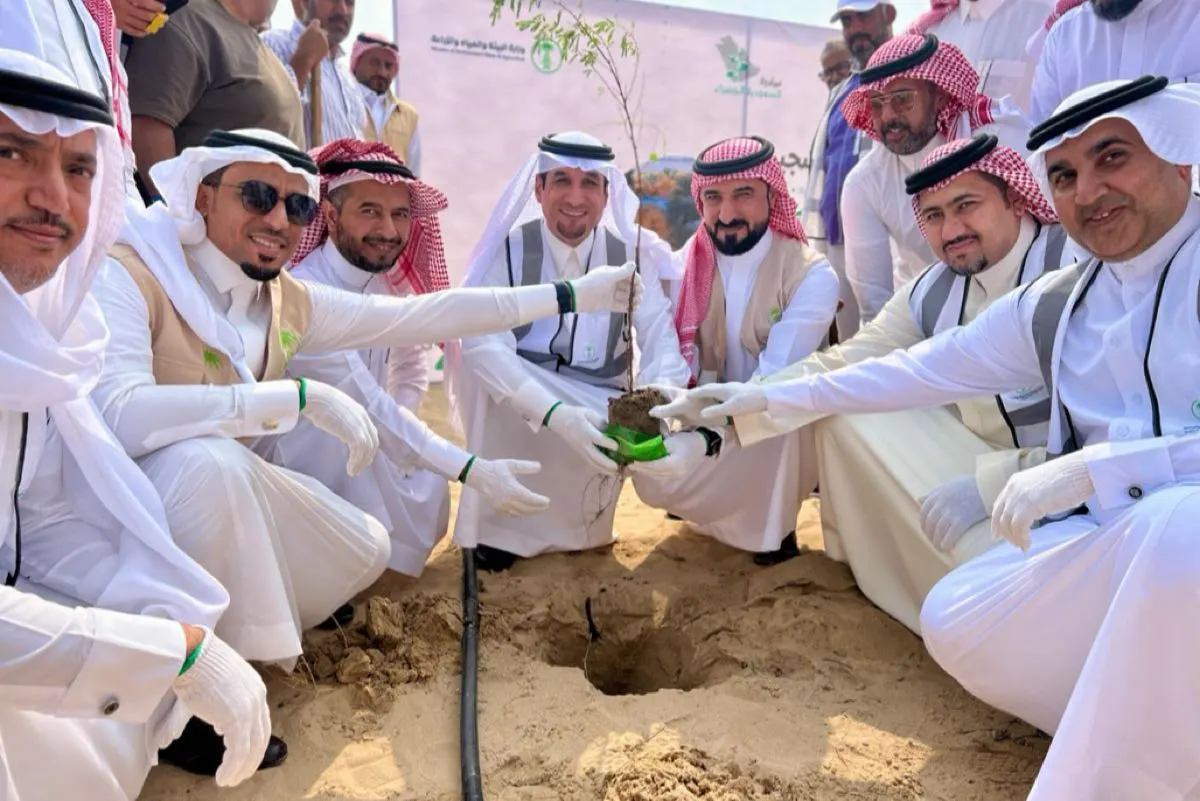 السعودية الخضراء.. بدء تنفيذ البرنامج الوطني للتشجير بالشرقية