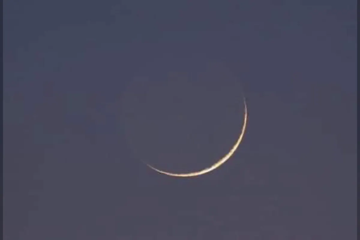 هلال جماد الآخرة يزين السماء اليوم