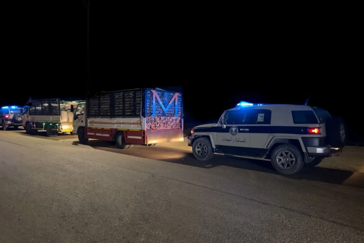 ضبط 4 مخالفين بحوزتهم حطب محلي في الشرقية