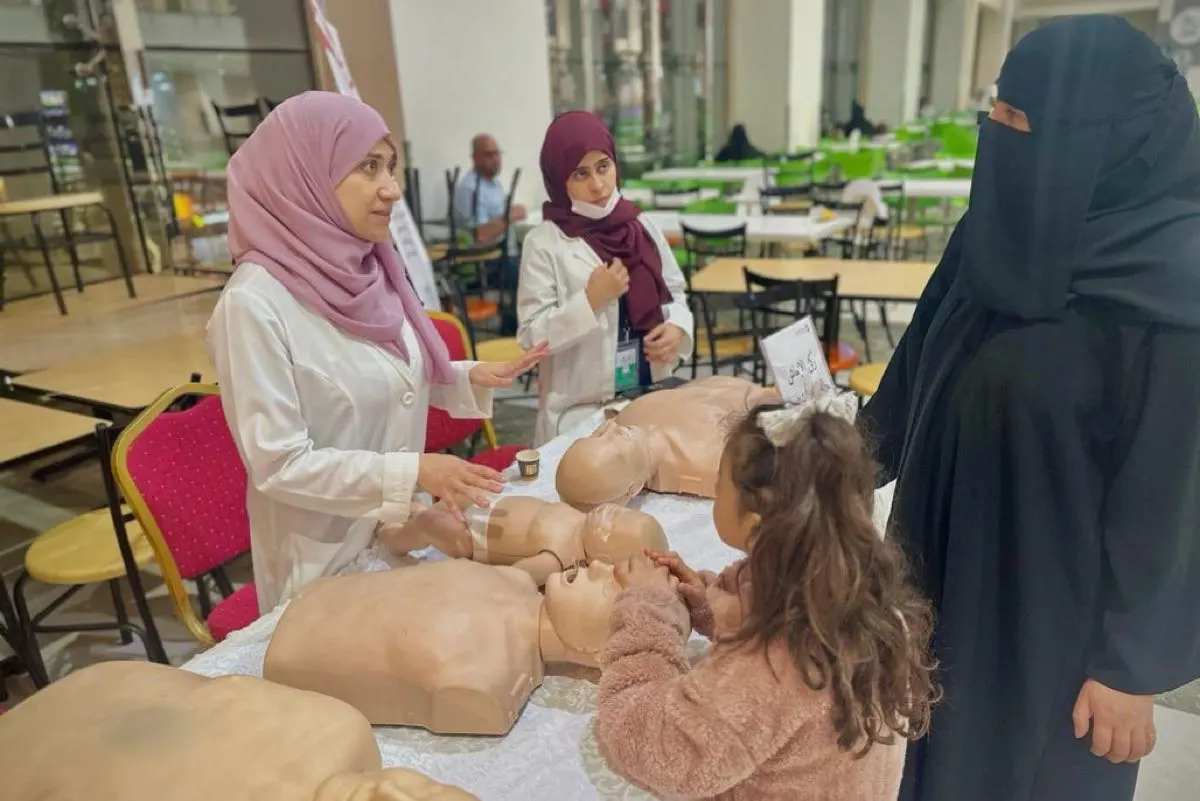 7 أركان توعوية عن أمراض القلب في القطيف