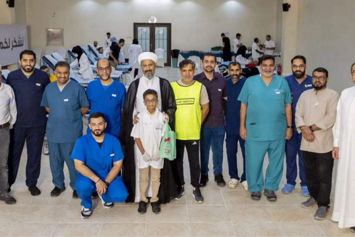 أم الحمام.. 68 متبرعًا بالدم في اليوم الأول من حملة «نعم الجود 16»