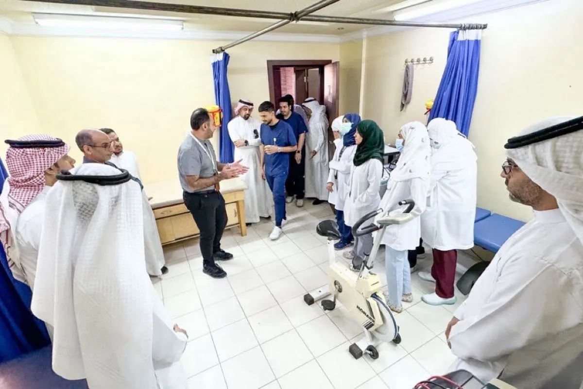 بالصور.. افتتاح عيادة اللياقة للموظفين بصفوى