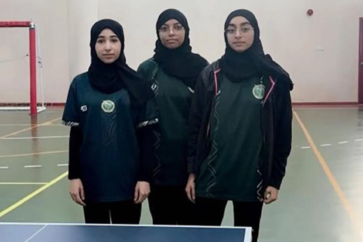 لاعبات السلام يُحصدن المراكز الثلاث الأولى في كرة الطاولة بمدراس القطيف