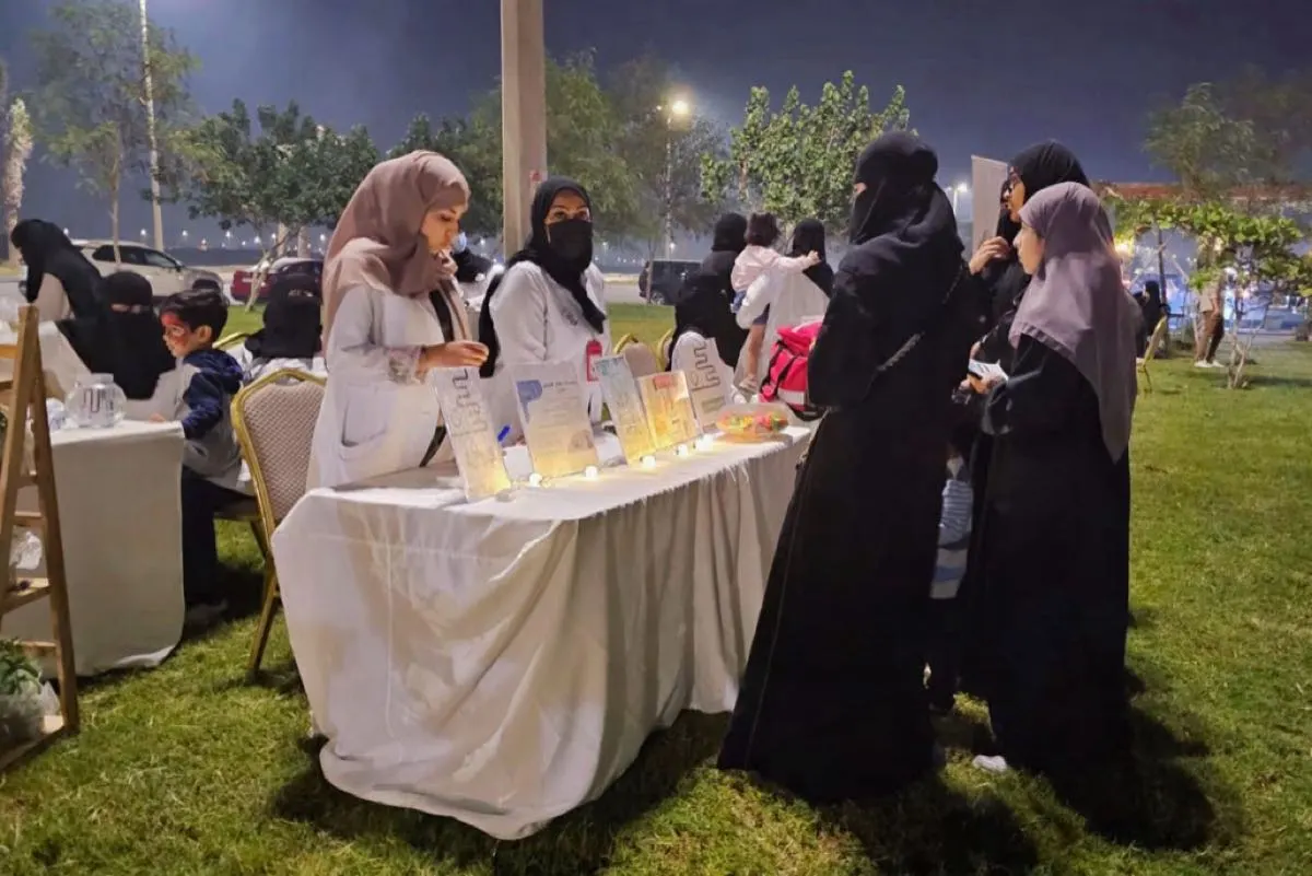 فعالية توعوية تبرز جهود الرعاية الصحية المنزلية في القطيف