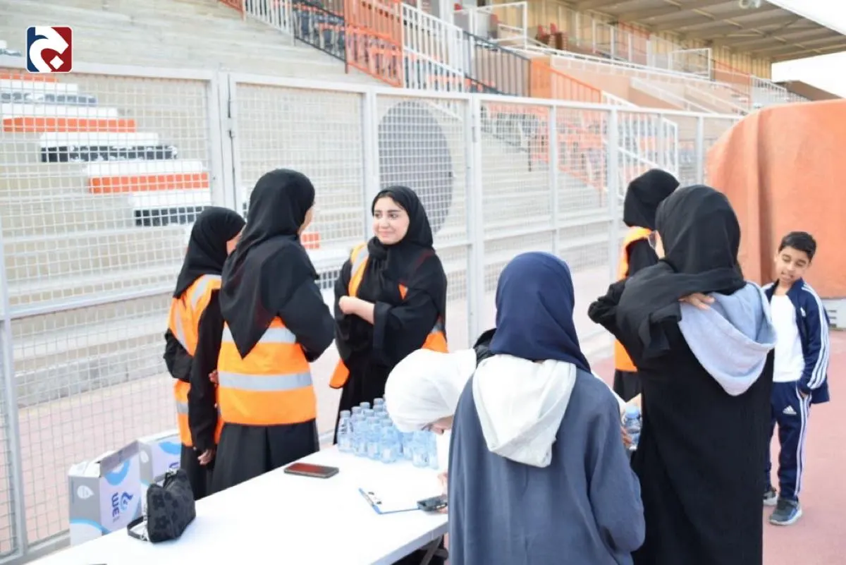 بالصور.. سيدات صفوى يشاركن في مبادرة المشي الصحي