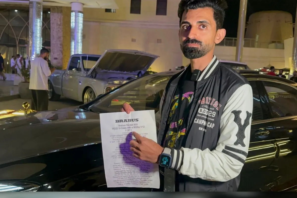 الوحيدة عالميا.. ”العوامي“ يشارك ب ”مرسيدس برابوس“ في عرض الرامس للسيارات